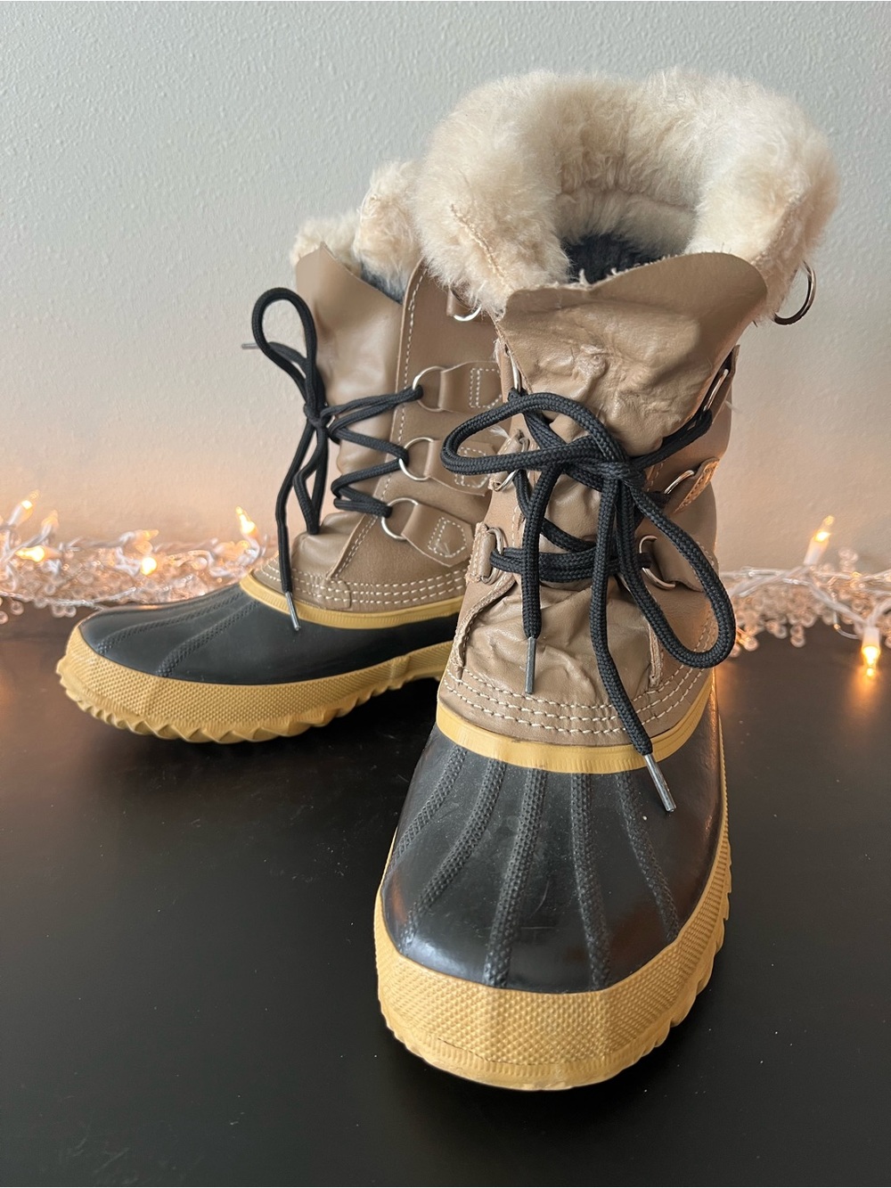 Women's Sorel Manitou Winter Boots Size 7 - Picture 3 of 11